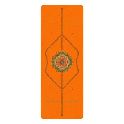 UV Baskılı PU Doğal Kauçuk Yoga Matı, Ter Emici, Ev ve Stüdyo Kullanımı İçin - 8