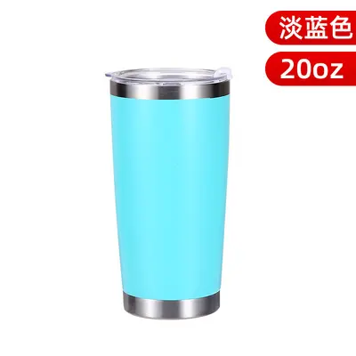 304 Paslanmaz Çelik Termos Bardak 20oz Büyük Kapasiteli - 10