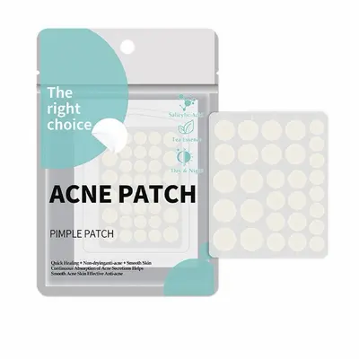 Bochuangke Genuine Invisible Pimple Patch Star Pimple Patch Cute Hydrocolloid Concealing Acne Patch Pus-Absorbing Anti-Acne Spot Patch - 7