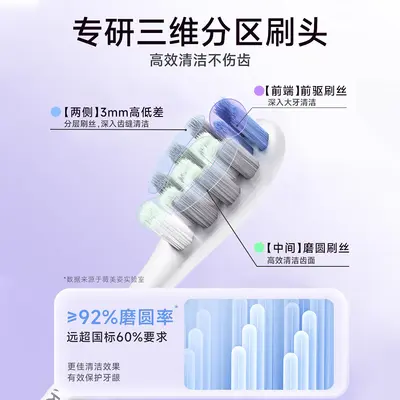 新款电动牙刷成人男女情侣套装软毛舒克送男友礼物