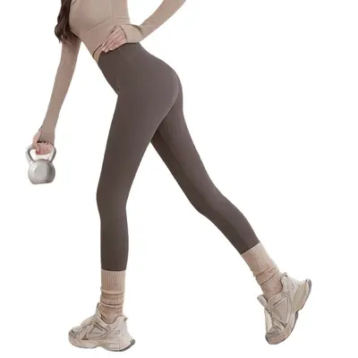 瑜伽裤女2026新款春夏季外穿无尴尬线普拉提健身服紧身运动长裤