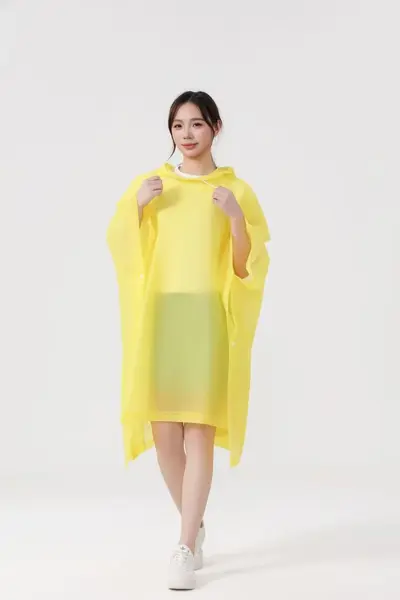 EVA raincoat, full body, portable, thickened - 7