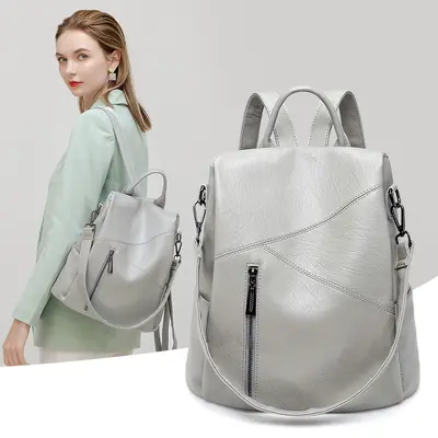 Rucksack für weibliche Universitätsstudentinnen, einfacher und vielseitiger Rucksack 2025 Sommer Amazon großes Fassungsvermögen diebstahlsicher Tagesreisetasche