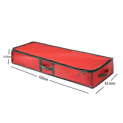 Christmas Gift Wrap Storage Bag, Non-Woven Fabric
