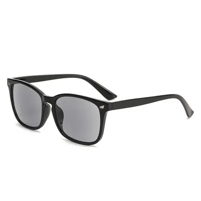 Women's Pink Square Frame Anti-Blue Light Glasses, Simple Design - 12