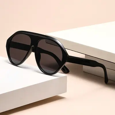 Radsportbrille mit großem Rahmen, Cyberpunk-Design im Y2K-Stil - 8