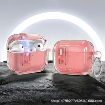 Transparent Magnetic Protective Case for AirPods Pro 3 and AirPods 4 - 9