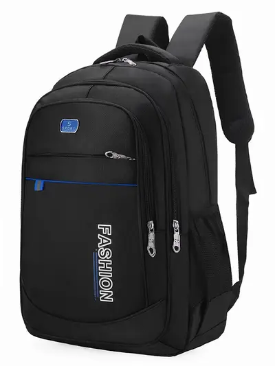 Oxford Fabric Student and Business Backpack, Large Capacity, Laptop Compartment - 3