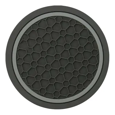 Car Cup Coaster, Honeycomb Design, Anti-Slip Soft Rubber, 7 cm - 13