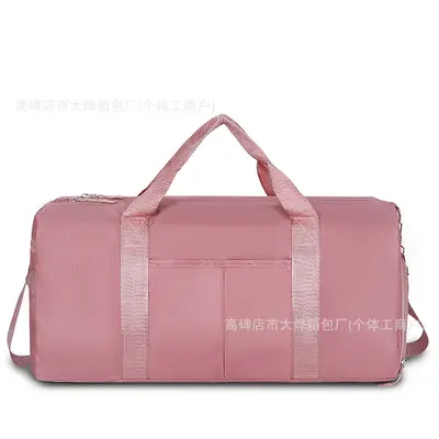 Stylish large-capacity dry and wet separation sports bag for men and women, short-distance travel outdoor business trip luggage, yoga bag - 11
