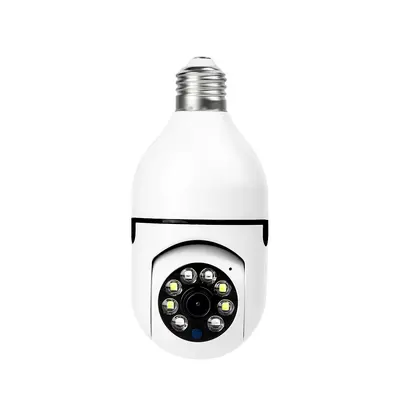 技威家用无线WiFi灯泡监控摄像头360度全景高清灯泡式灯头摄像机
