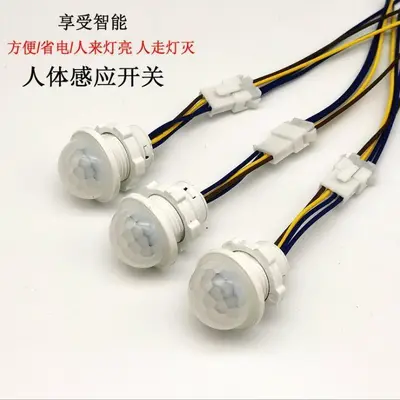 220v insan vücudu sensörü anahtarı probu kızılötesi sensör modülü gizli koridor tavan lambası downlight denetleyici - 2