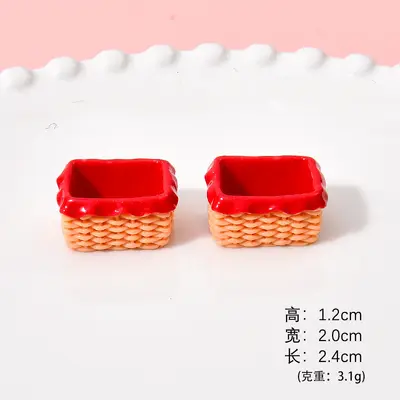 Simulated Retro Kitchen Utensils Set Resin Accessories Mini Kitchen DIY Dollhouse Pretend Play Toys Tabletop Decoration - 9