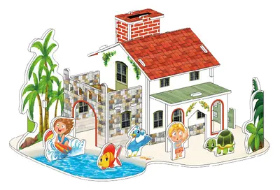 Kinderpuzzle frühe Lernpuzzle Cartoon Toi Bausteine Baby Kindergarten Papierspielzeug handgefertigte Werkstätten - 12