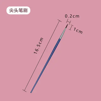 批发儿童丙烯颜料12色套装6连体学生美术画画涂色石膏娃娃颜料条 - 7
