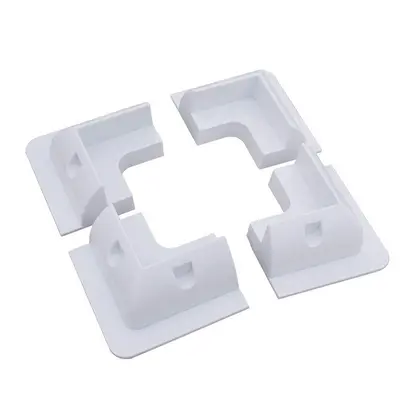 Solar Panel ABS Plastic Bracket Set, 7 Pieces, for RV and Yacht - 10