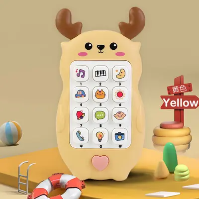 Çocuk simülasyon cep telefonu oyuncağı, müzikli, multifoksiyonel - 9