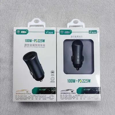 Araç Şarj Cihazı Süper Hızlı Şarj USB Araba Telefon Şarj Başlığı PD Çok Fonksiyonlu Kompakt Mini Flaş Şarj Araç Şarj - 7