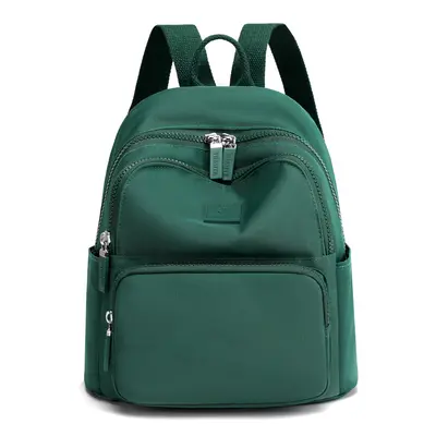 Women's Casual Solid Color Backpack, Korean Style, Large Capacity - 9