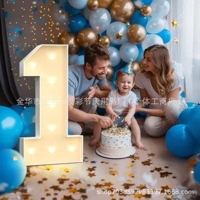 Illuminated Digital KT Board for Graduation and Birthday Decoration - 2