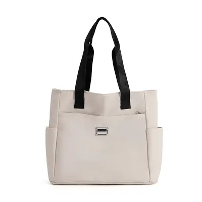 Women's Lightweight Oxford Fabric Tote Bag - 7