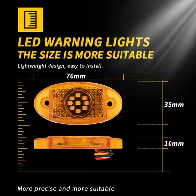 9 LED Car Chassis Light for Motorcycles and Trucks, Waterproof, 12V