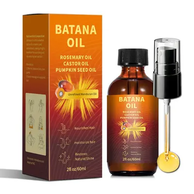 Batana Yağı Saç Onarıcı Biberiyeli Saç Bakım Yağı - 8