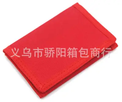 Erkek Kısa Cüzdan, Katlanabilir Polyester Kamuflaj Kumaş - 7