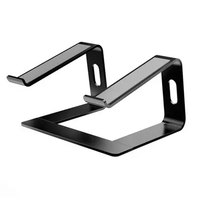 Aluminium Alloy Laptop Stand, Macbook Compatible, Cervical Support, Cooling - 8
