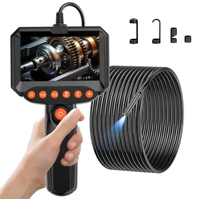 Endoscope Camera, 1920P HD, 4.3 inch LCD Display