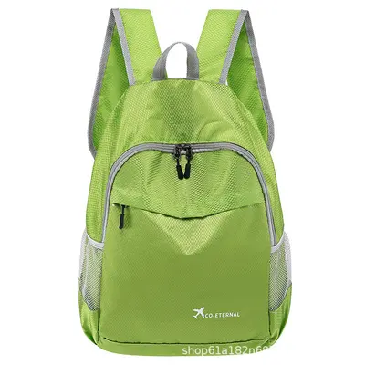2025 new model outdoor backpack for men and women, lightweight leather bag, foldable backpack, portable waterproof climbing bag for travel - 6