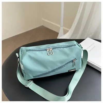 Large Capacity Canvas Single-Shoulder Bag for Short Trips - 10