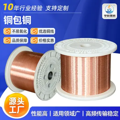 Copper-Clad Copper Single-Strand Signal Transmission Wire