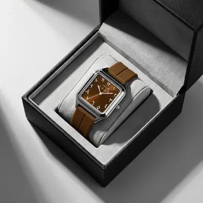 Women's quartz watch, waterproof calendar dial, unisex