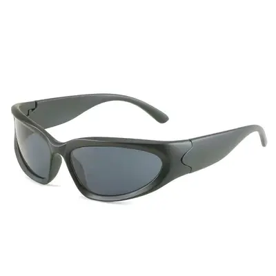 Sonnenbrille mit polarisierter Umgebungstechnologie für Sportfahrräder, Internet-Berühmtheit, Straßenfotografie-Trend, konkave Form