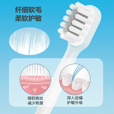 Aiboni S7 electric toothbrush head replacement, soft bristles