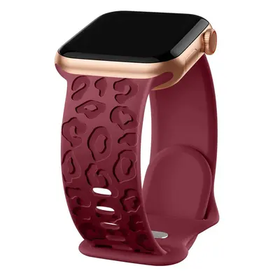 Leopard Print Silicone Band for Apple Watch S11 - 8