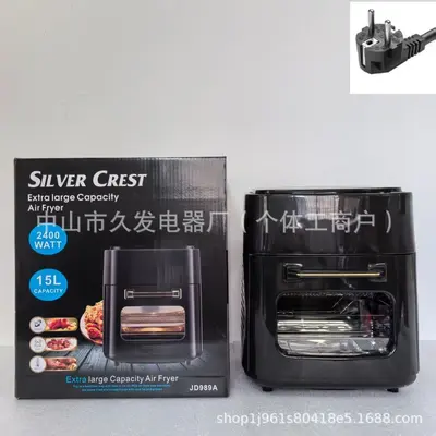 8L Air fryer 多功能智能触屏烤箱大容量空气炸锅电炸锅薯条机 - 13