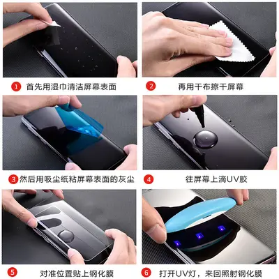 Huawei Mate 60 Pro, 50 Pro, 40 UV temperli film
