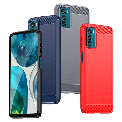 Moto G42 cep telefonu kılıfı için uygundur Edge S30 koruyucu kapak G200 5G fırçalanmış yumuşak silikon her şey dahil düşmeyi önleyici