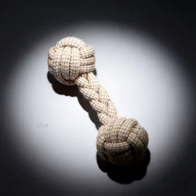 宠物玩具咬不烂亚麻球耐咬狗玩具自嗨解闷磨牙棒小狗跨境售后无忧 - 9