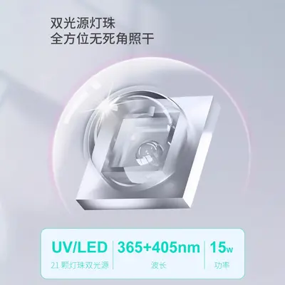 AMDMG Küçük Mini LED Parmak Tırnak Cilası Jeli Hızlı Kuruyan UV Terapı Makinesi Fırın Lambası Tırnak Sanatı Özel Aydınlatma Aleti