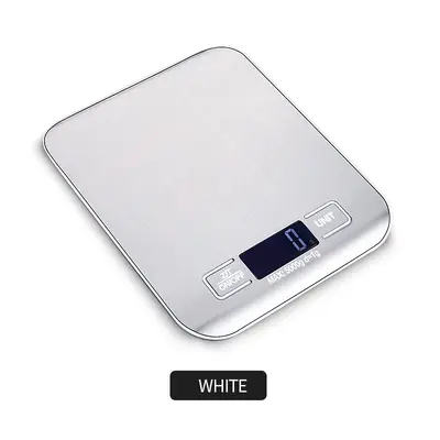 Waterproof Stainless Steel Digital Kitchen Scale with Tare - 7