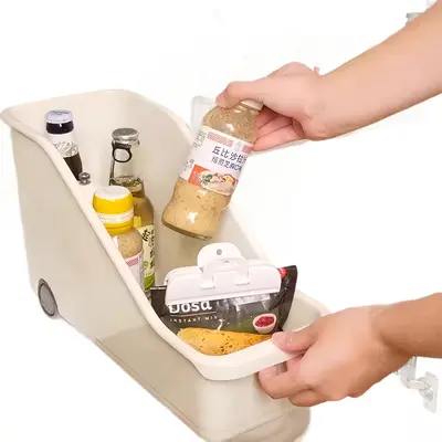 Cookware Storage Box, Multifunctional, with Wheels - 5
