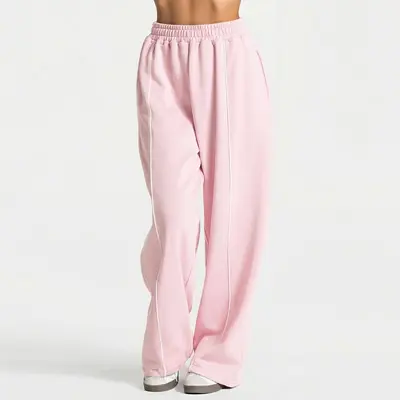 Damen Schnelltrocknende gerade lockere Sporthose - 9