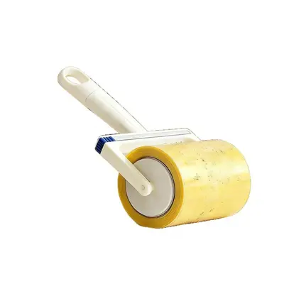 Wide adhesive lint roller, 100m, tear-off
