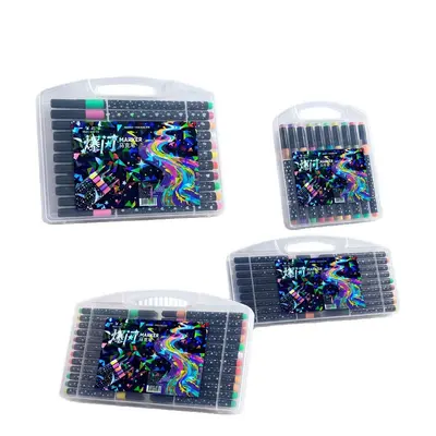 Flashy Marker Pens Student Set Multicolor - 6