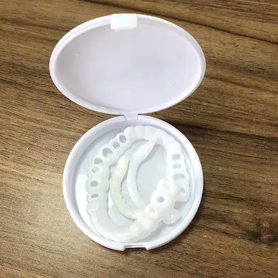 Gen 2 Silicone Realistic Dental Veneers, Upper and Lower, Whitening - 12