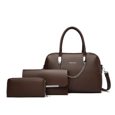 Damen-Handtaschen-Set 2026, groß, Mutter-Kind-Design, Umhängetasche - 11