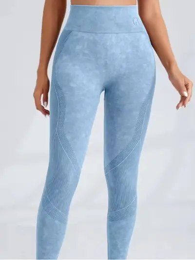 Dikişsiz yoga pantolonu kadın, kum yıkama, hızlı kuruyan, tırnak kaldırıcı